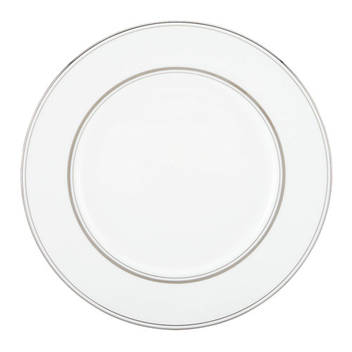 kate spade new york Library Lane Platinum 10.5" Bone China Dinner Plate